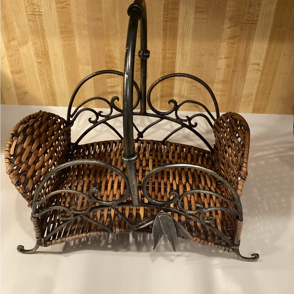 Vintage Metal Basket